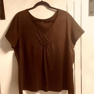 💜3/30 Plus size 2X Penningtons/Additionelle Top